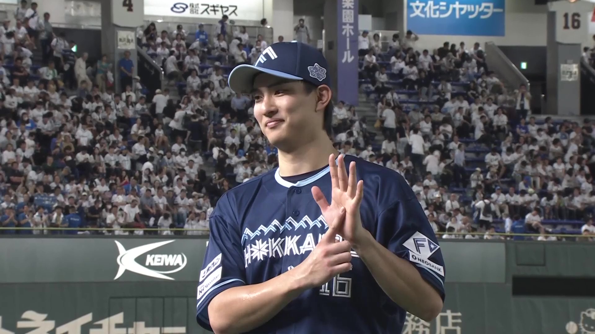 ファイターズ・達孝太投手ヒーローインタビュー 7月14日 埼玉西武ライオンズ 対 北海道日本ハムファイターズ