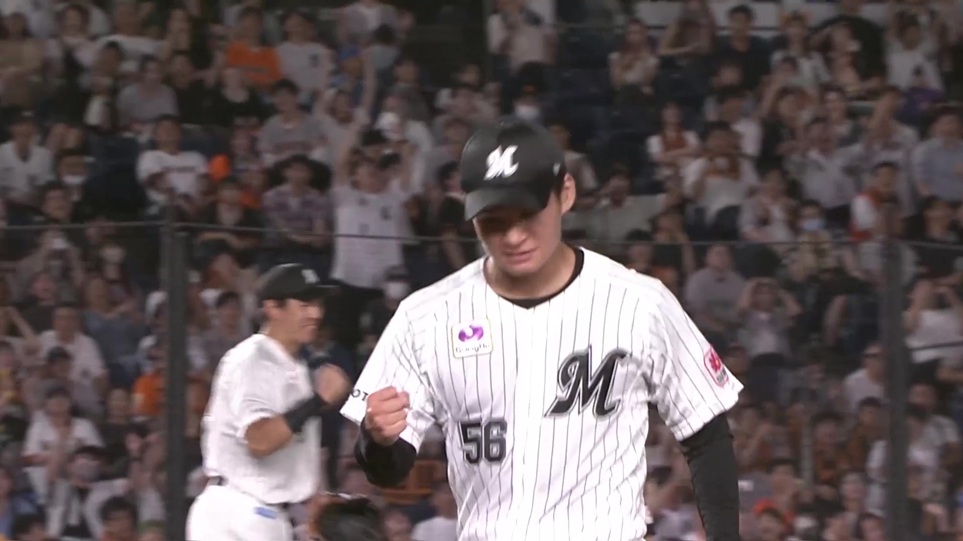 【9回表】マリーンズ・中森俊介 満塁のピンチを招くもダブルプレーで試合を締めくくる!! 2025年6月24日 千葉ロッテマリーンズ 対 読売ジャイアンツ