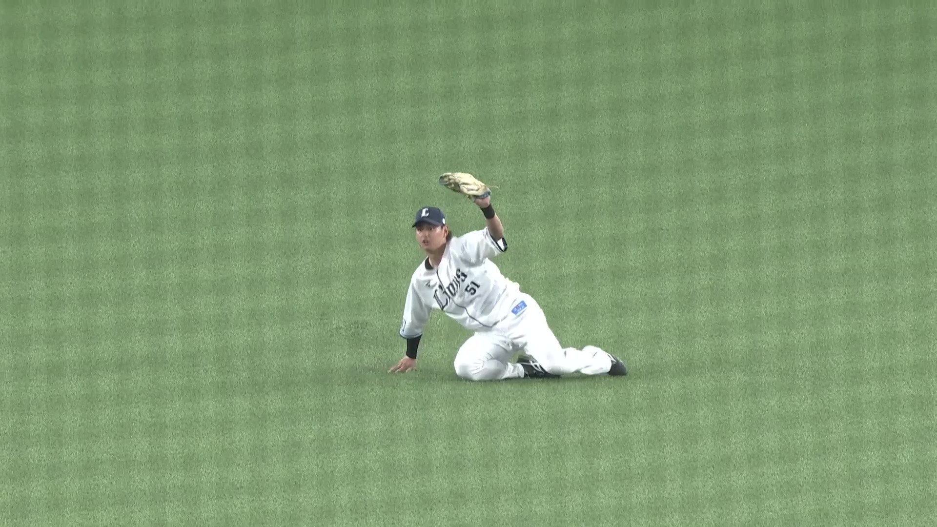 【1回表】ファインプレー!! ライオンズ・西川愛也 地面すれすれのダイビングキャッチ!! 2025年6月13日 埼玉西武ライオンズ 対 中日ドラゴンズ