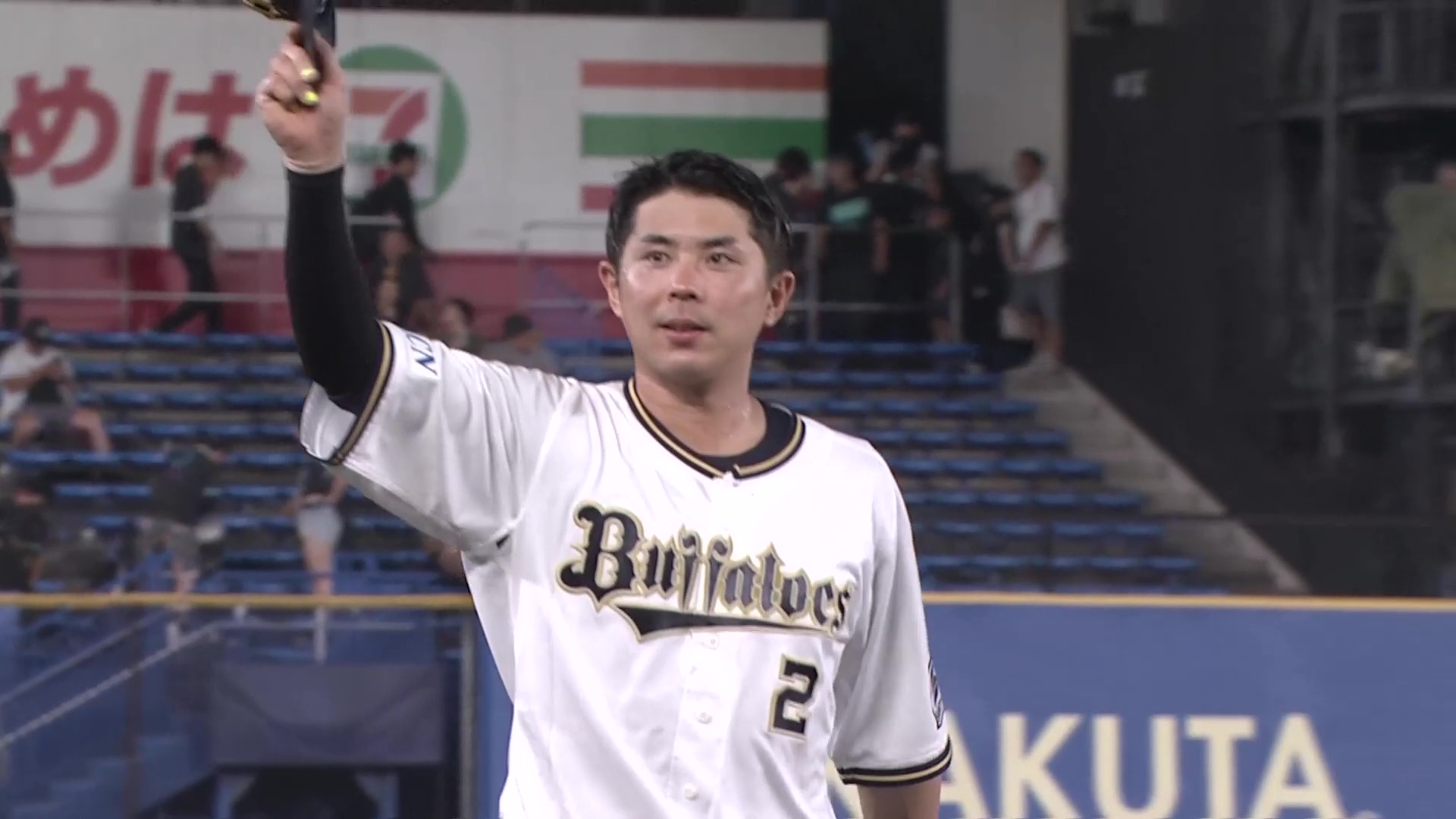 バファローズ・若月健矢選手ヒーローインタビュー 8月9日 千葉ロッテマリーンズ 対 オリックス・バファローズ