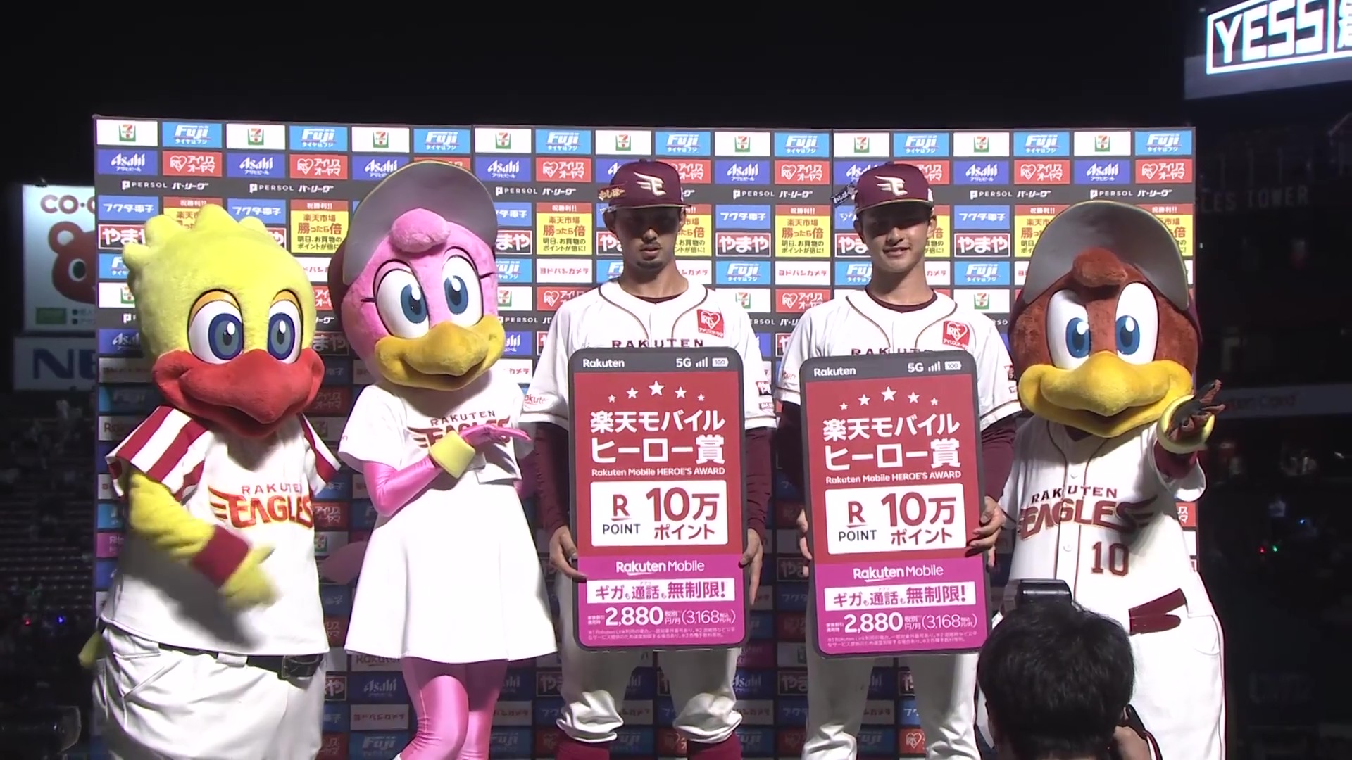 イーグルス・入江大樹選手・古謝樹投手ヒーローインタビュー 7月11日 東北楽天ゴールデンイーグルス 対 福岡ソフトバンクホークス