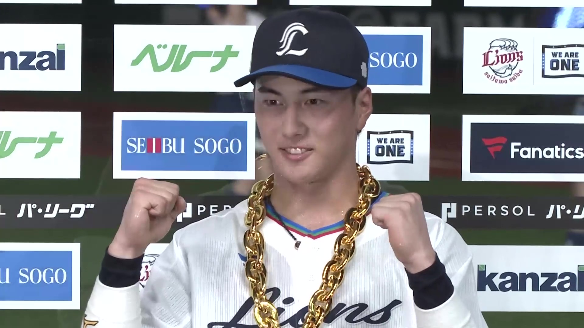 ライオンズ・長谷川信哉選手ヒーローインタビュー 6月28日 埼玉西武ライオンズ 対 北海道日本ハムファイターズ