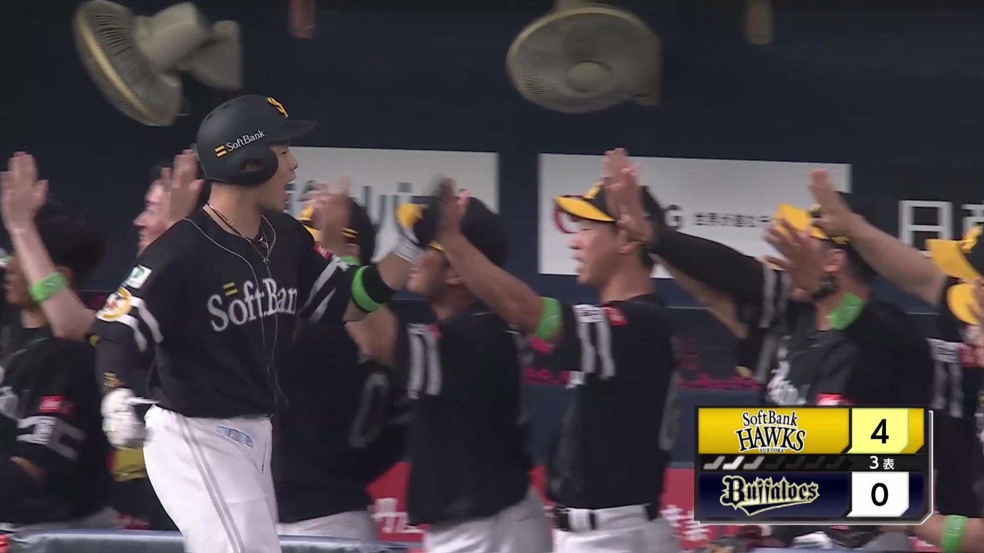 【3回表】通算100本塁打達成!! ホークス・近藤健介 節目の一発はグランドスラム!! 2025年7月8日 オリックス・バファローズ 対 福岡ソフトバンクホークス