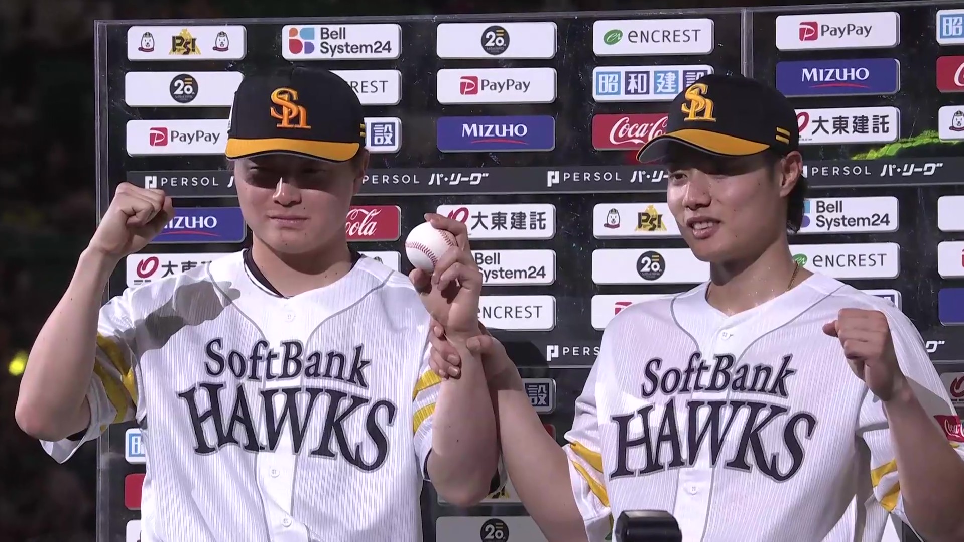 ホークス・渡邉陸選手・前田純投手ヒーローインタビュー 5月15日 福岡ソフトバンクホークス 対 埼玉西武ライオンズ