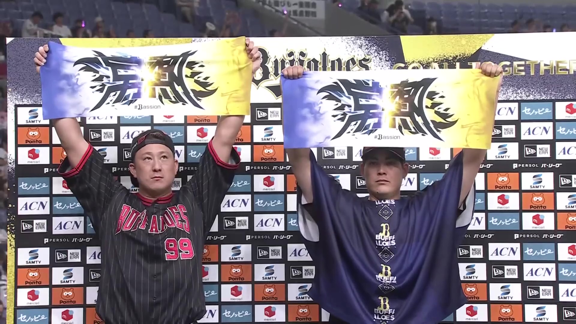 バファローズ・九里亜蓮投手・杉本裕太郎選手ヒーローインタビュー 8月15日 オリックス・バファローズ 対 埼玉西武ライオンズ
