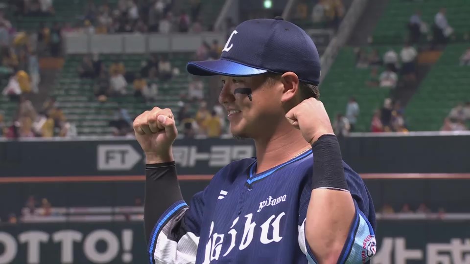 ライオンズ・佐藤龍世選手ヒーローインタビュー 9月6日 福岡ソフトバンクホークス 対 埼玉西武ライオンズ