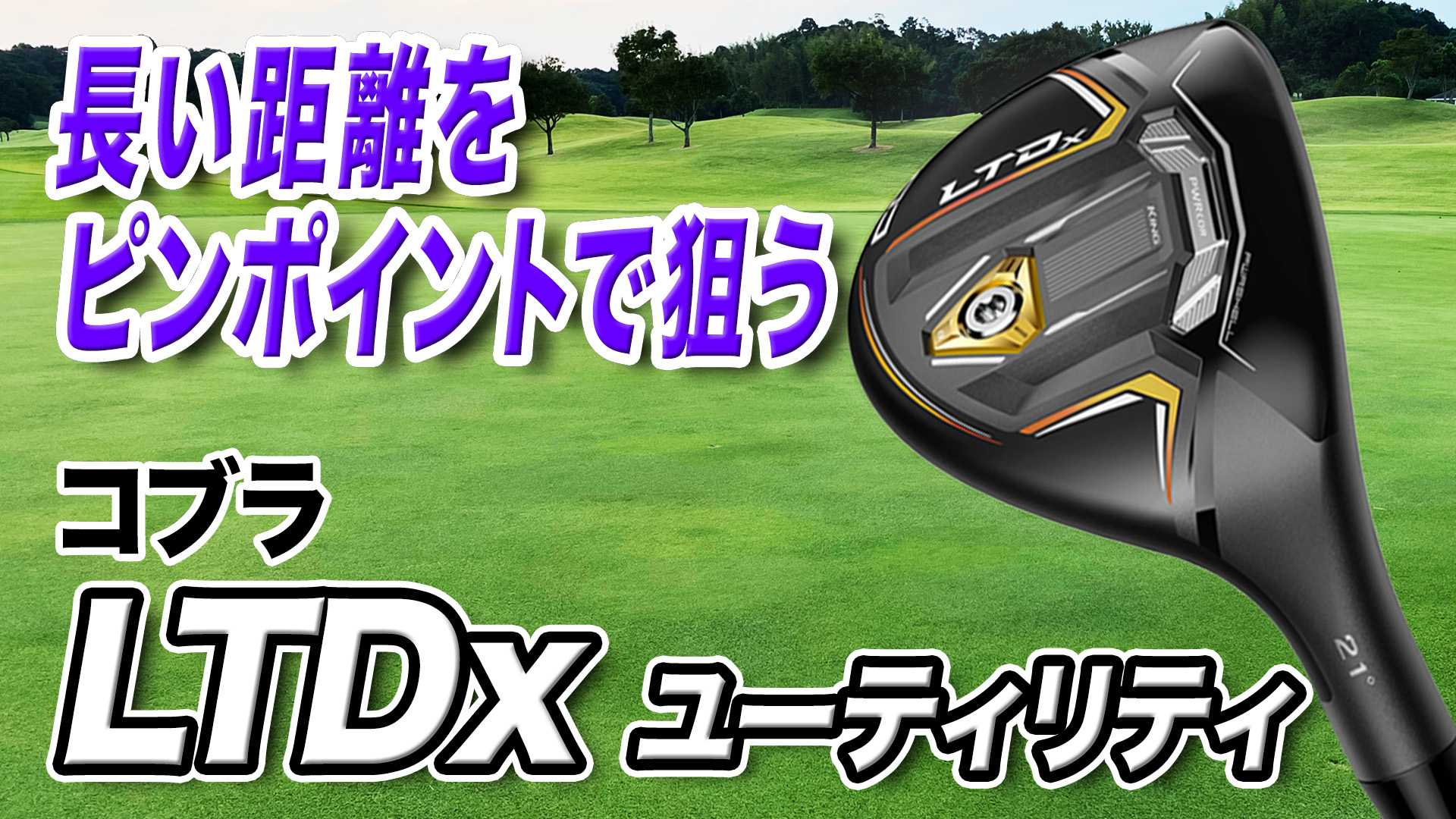 動画】コブラ「LTDx ユーティリティ」【レビュー企画