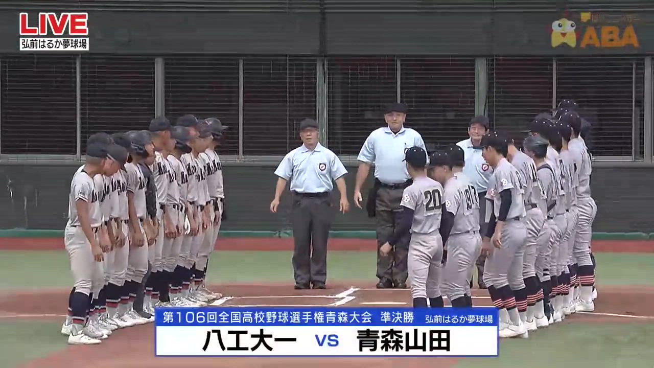 動画】青森大会 準決勝 八戸工大一vs青森山田 ダイジェスト - スポーツナビ「バーチャル高校野球」