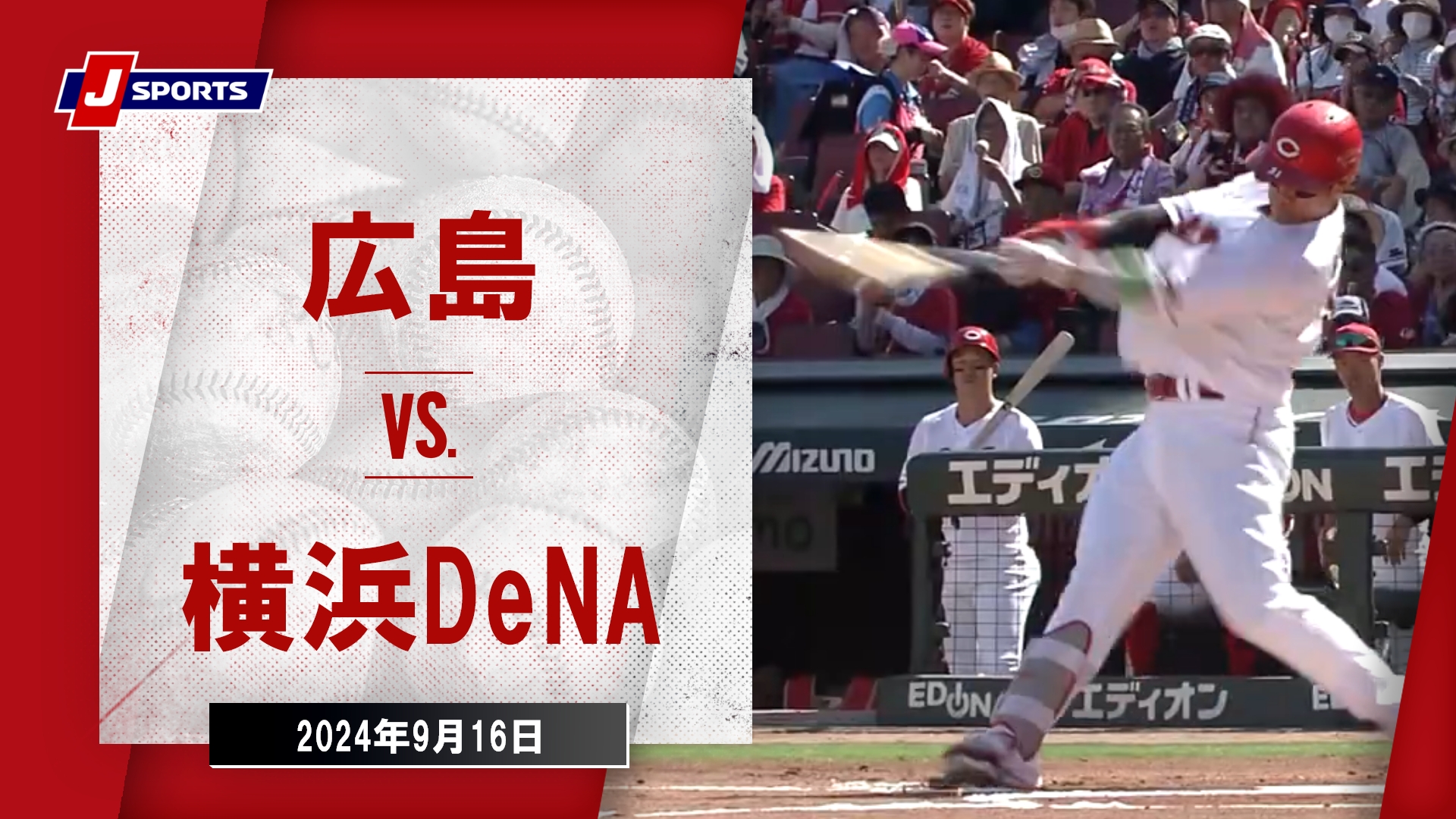 【ハイライト】広島 vs.横浜DeNA｜プロ野球2024公式戦(9月16日)#carp