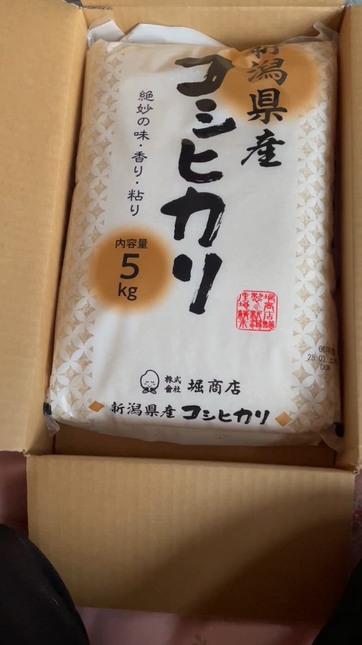コシヒカリ 新潟米 令和6年産 新潟産コシヒカリ 金ぼんぼり 5kg