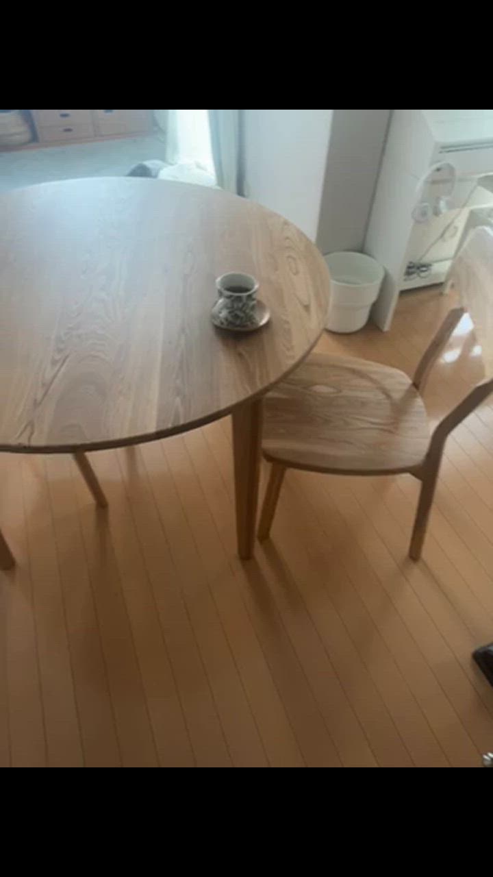 北欧風 ダイニングテーブル 単品 丸テーブル 105 円形 4人用 2人