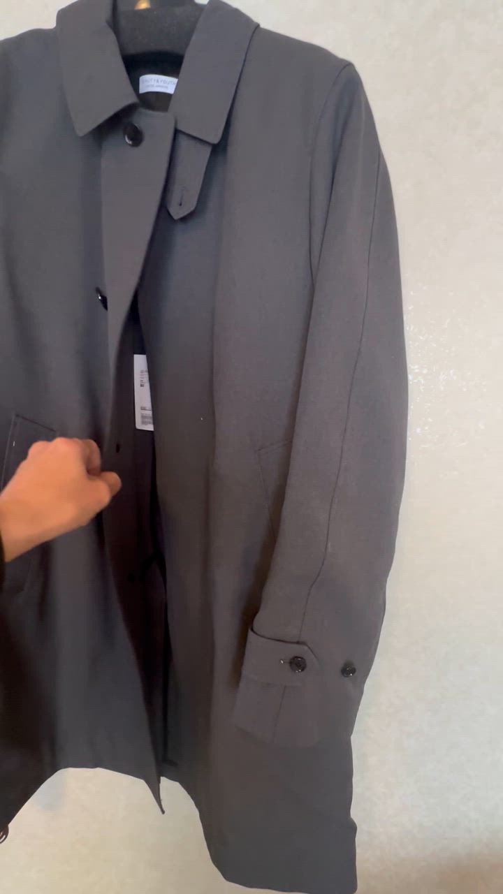 WEB限定 WARDROBE SMART】Reflax バルマカーンコート（ステン