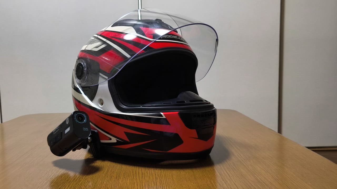 ドライブレコーダー バイク用 2カメラ 前後同時録画 MUFU