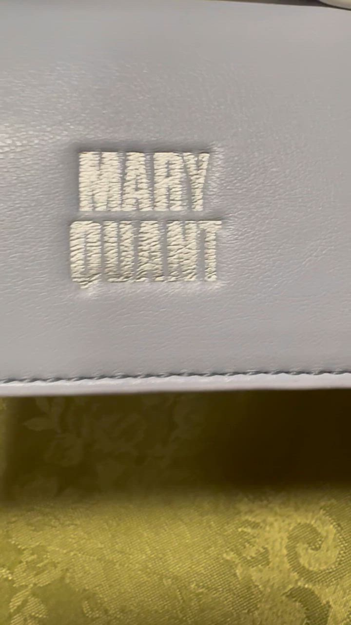 MERCURYDUO 財布 「MARY QUANT」デイジーチャーム付きミニ MERCURYDUO 財布 「MARY QUANT」デイジーチャーム付きミニ