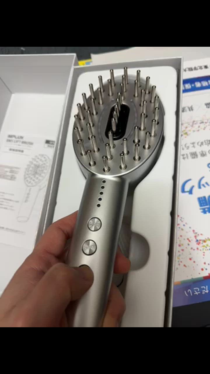 NIPLUX 美顔の秘訣は頭筋から 電気ブラシ 美顔器 EMS LIFT BRUSH