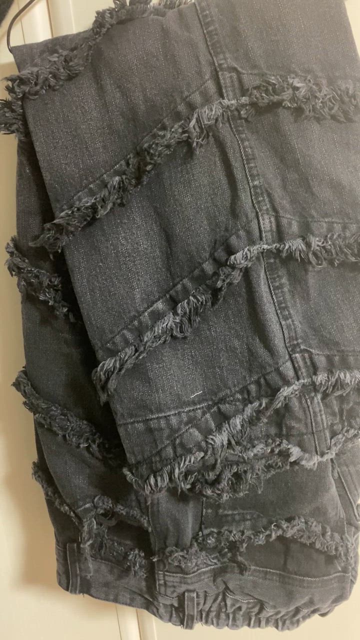 CLEL ジーンズ 「CLEL」Hard Fringe Denim Pants/ハードフリンジ