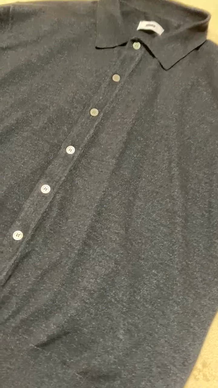 SINSS カーディガン Knit polo cardigan / ニットポロ