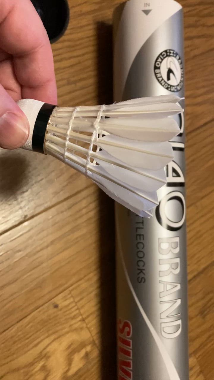 新商品 SILVER（シルバー）1〜5番、バドミントン シャトル