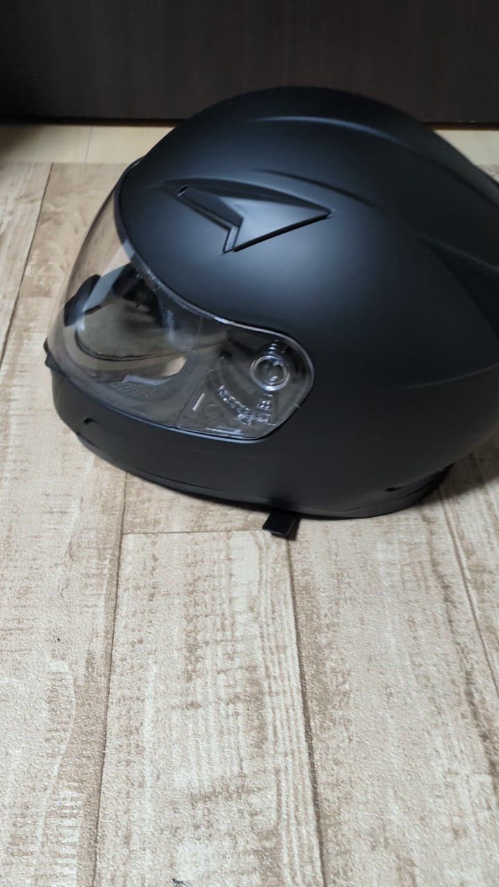 バイクヘルメット XL ヘルメット フルフェイス マットブラック