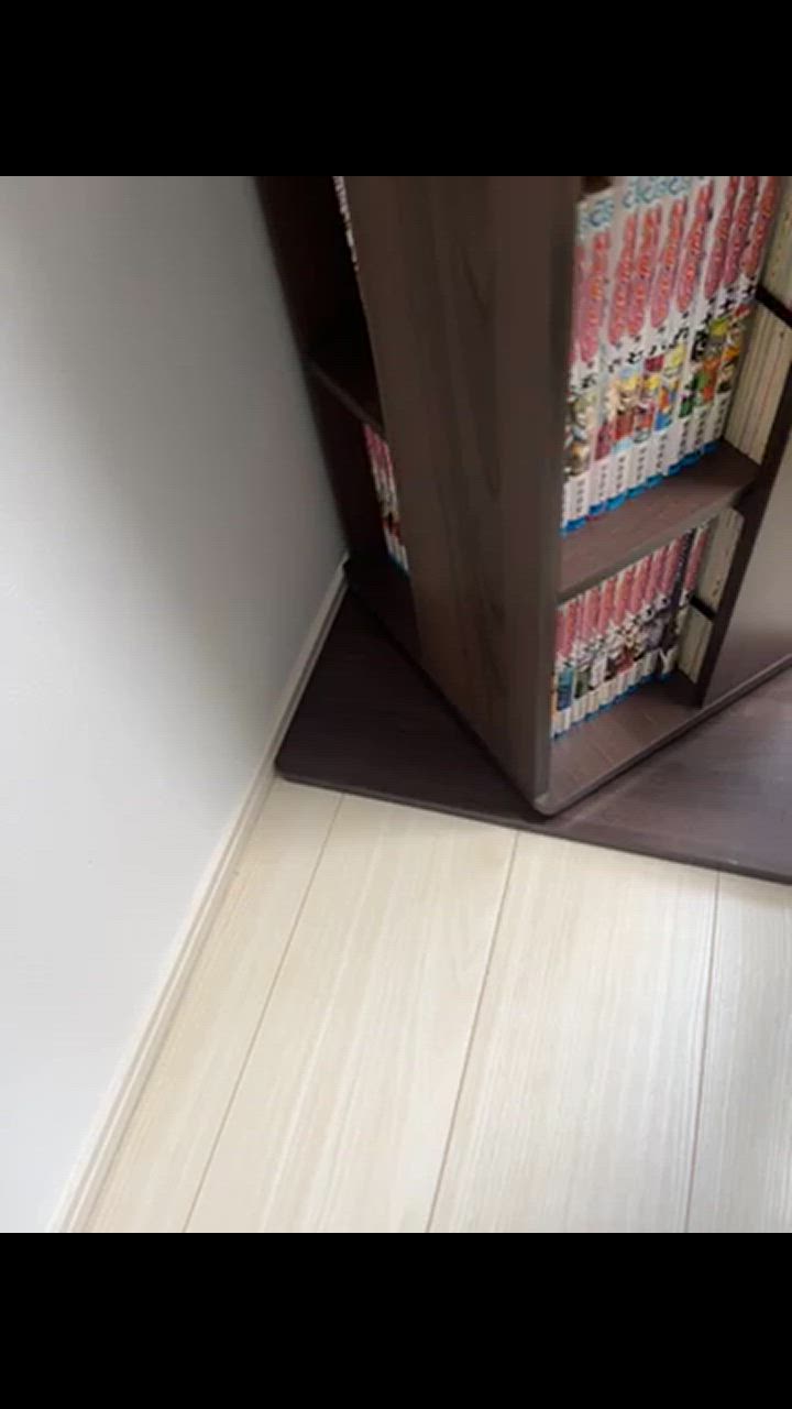山善 本棚 コミックラック 回転 8段 DSRR-8 書棚 ブックシェルフ