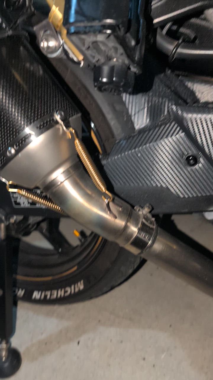 カワサキ 中間パイプ Ninja250 Ninja400 Z250 Z400 50.8mm 42mm