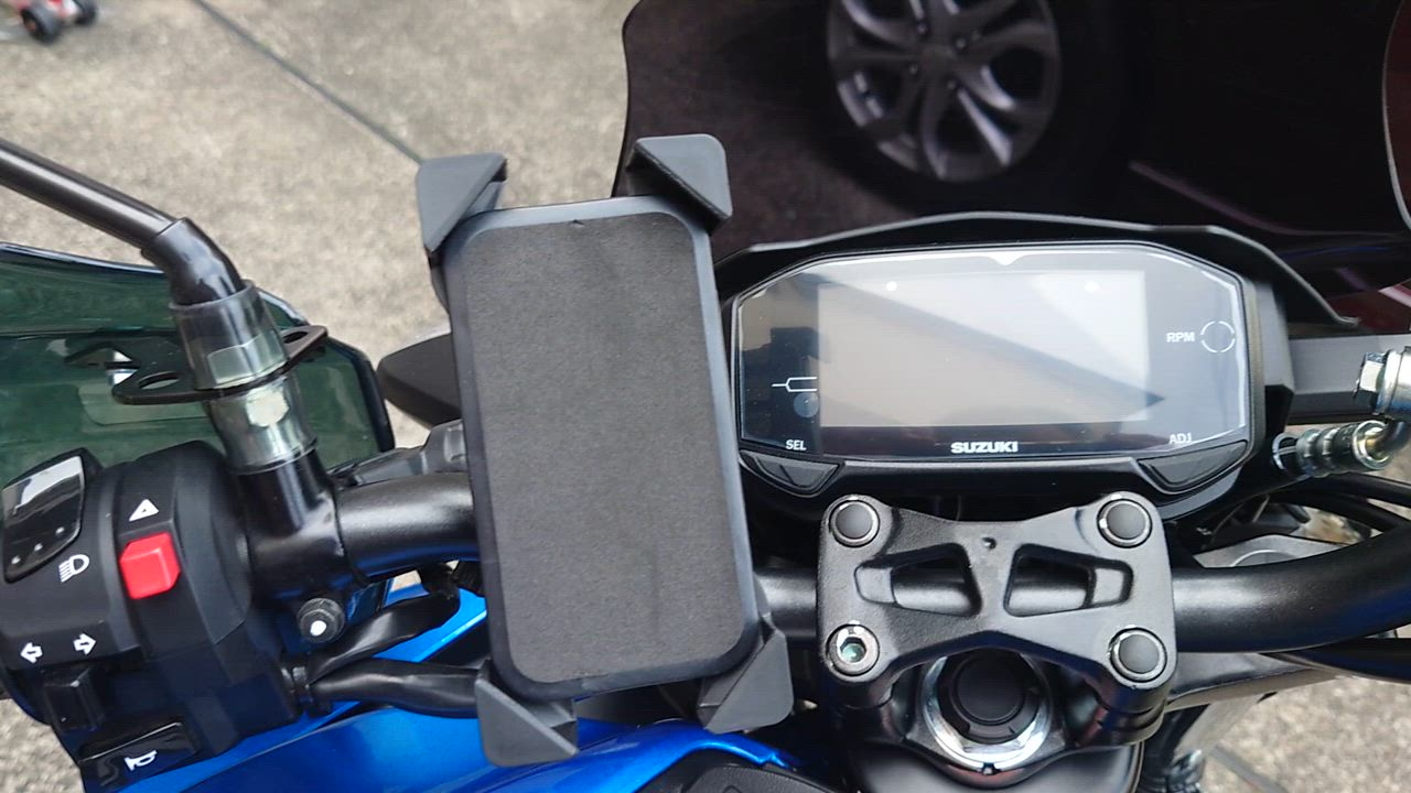 バイク用スマホホルダー SUZUKI GSX-R125 GSX-S125 送料無料