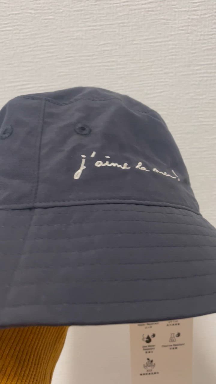 agnes b. 帽子 ハット x HELLY HANSEN ナイロンハット（ユニ