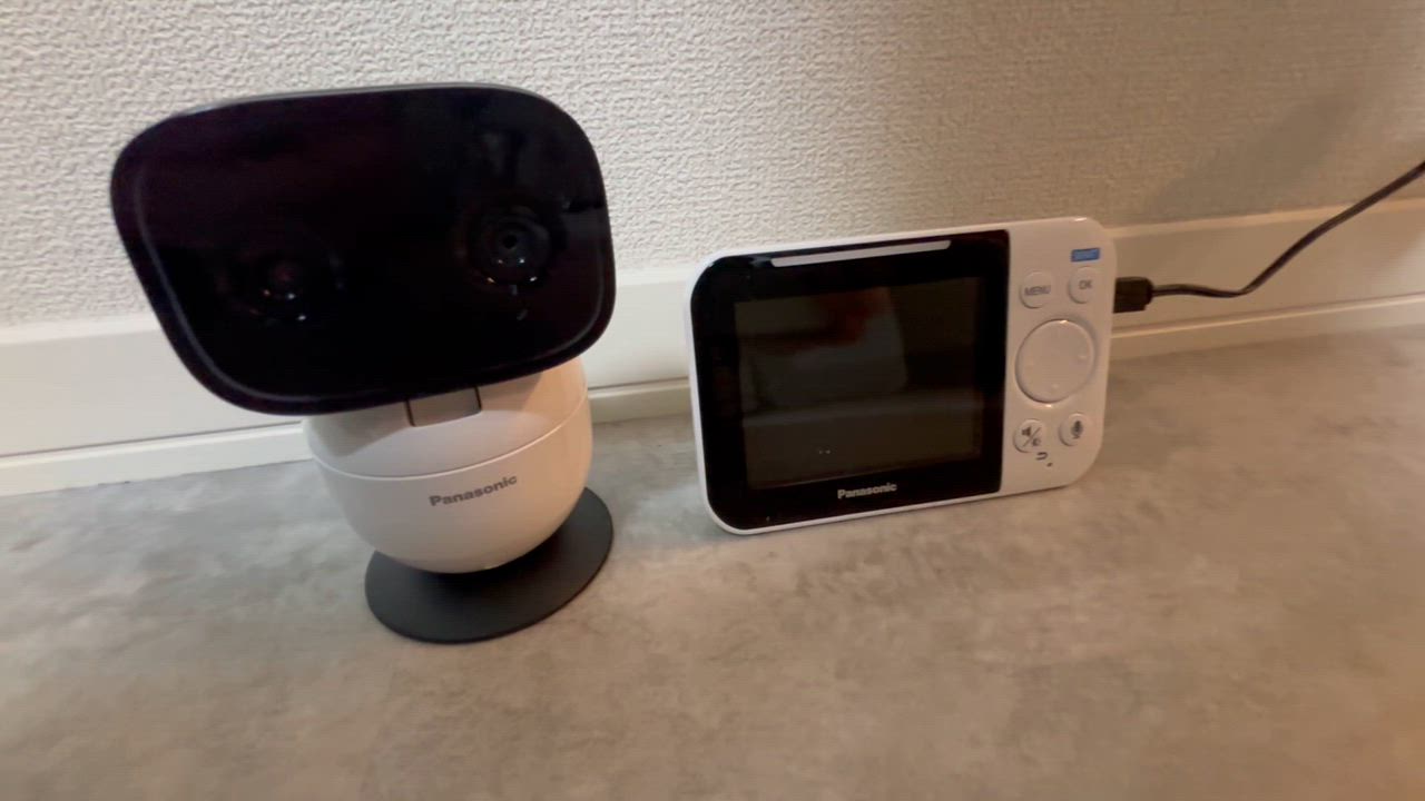 Panasonic パナソニック ベビーモニター(ホワイト) KX-HC705-W