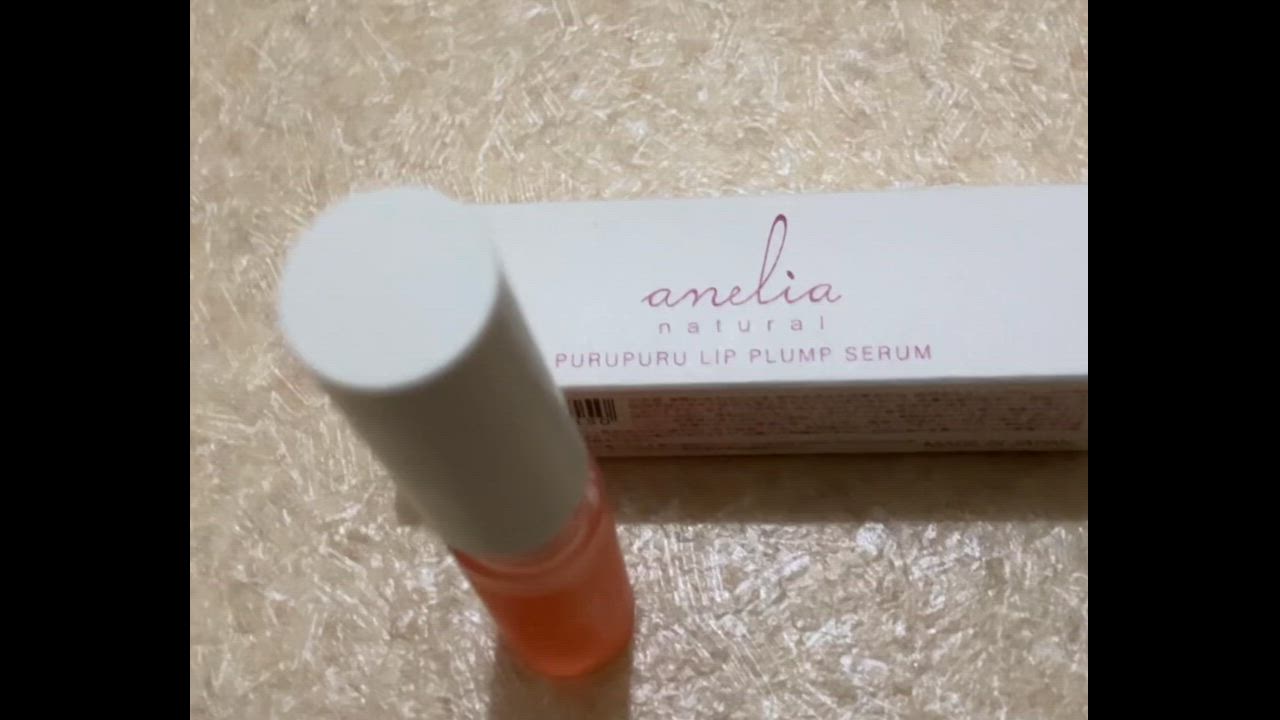 anelia natural リップ グロス プランプセラム グロッシーピンク