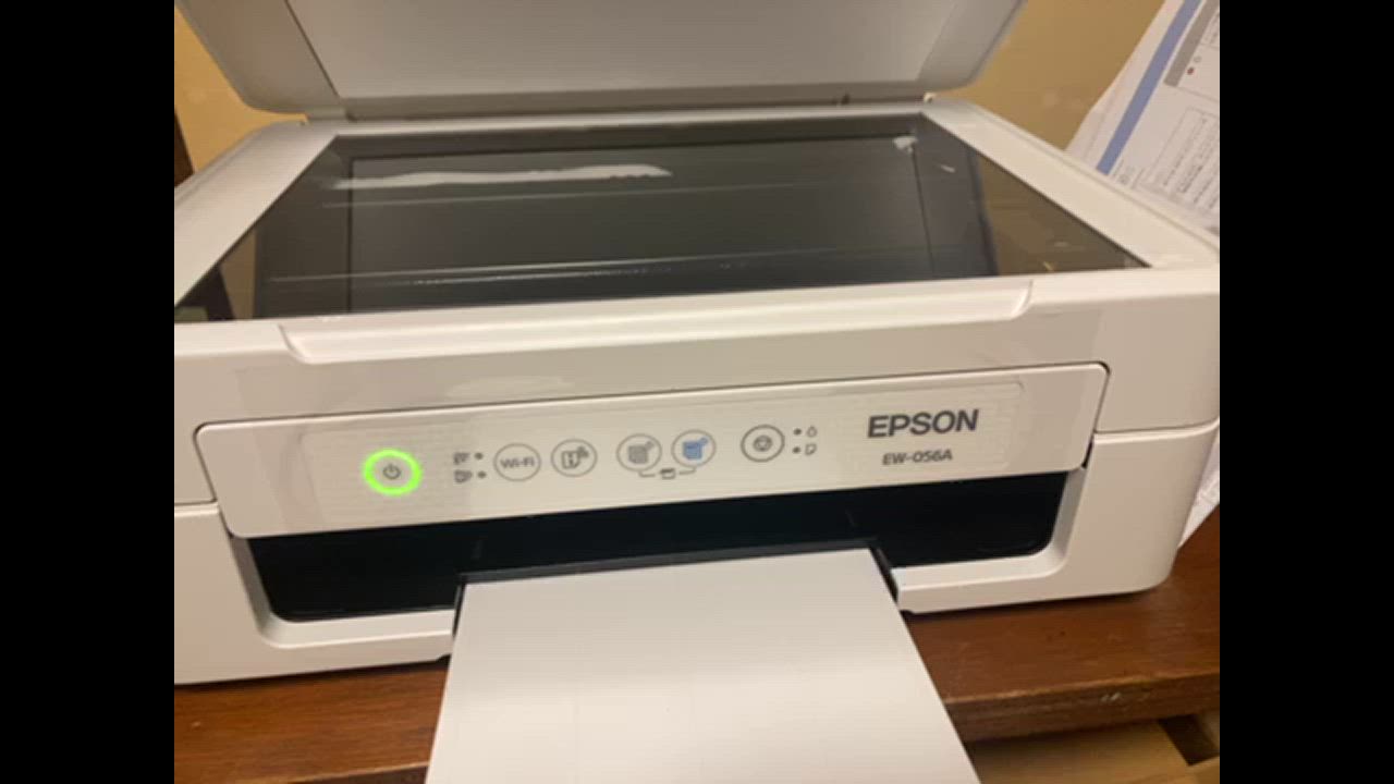 EPSON EW-056A A4カラーインクジェット複合機 ホワイト