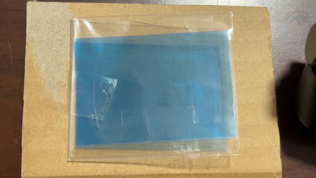 ガラスカバー ゴルゴ パンテーラ 2wayリモコン用 保護フィルム (2枚セット