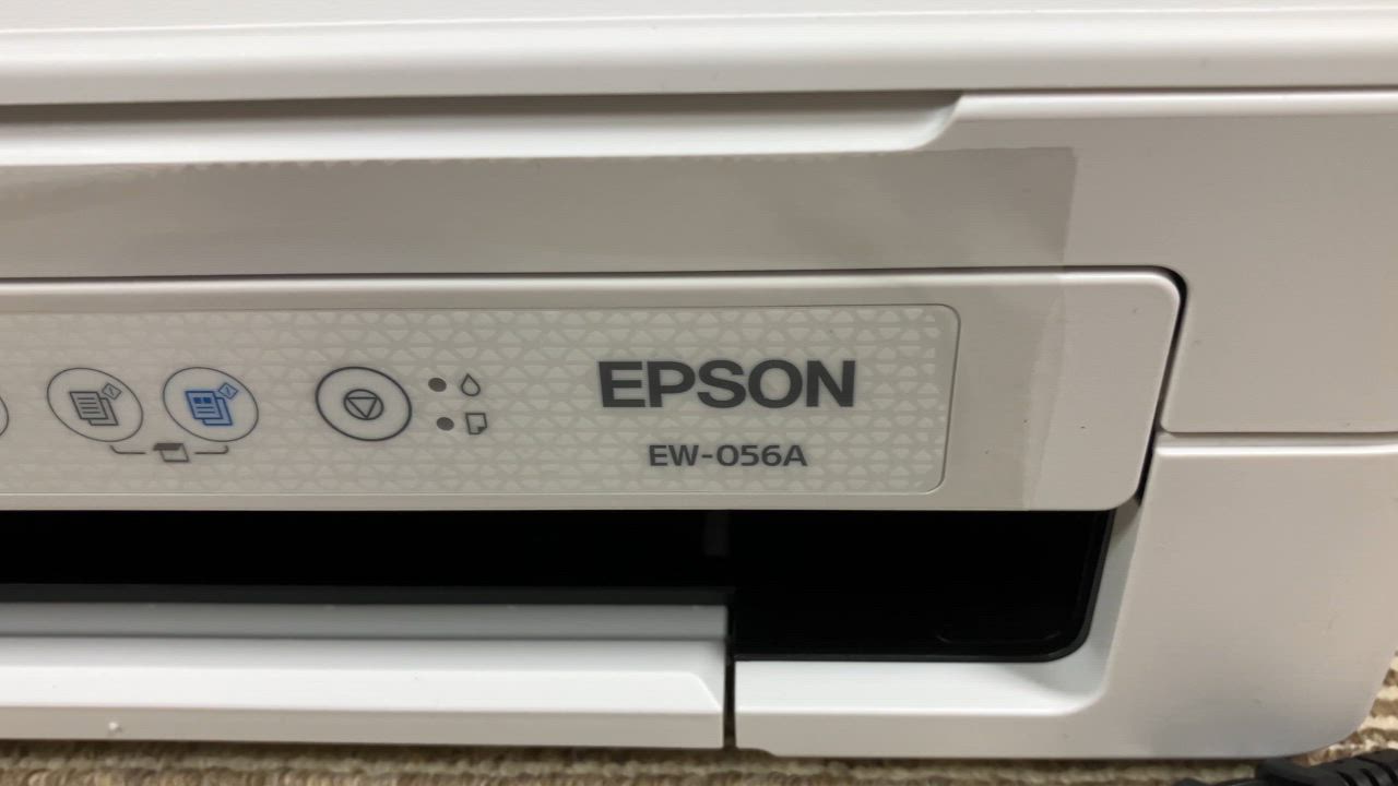 EPSON EW-056A A4カラーインクジェット複合機 ホワイト EPSON EW-056A A4カラーインクジェット複合機 ホワイト