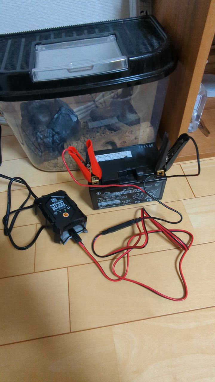 SUPER NATTO バイク バッテリー バイクバッテリー充電器