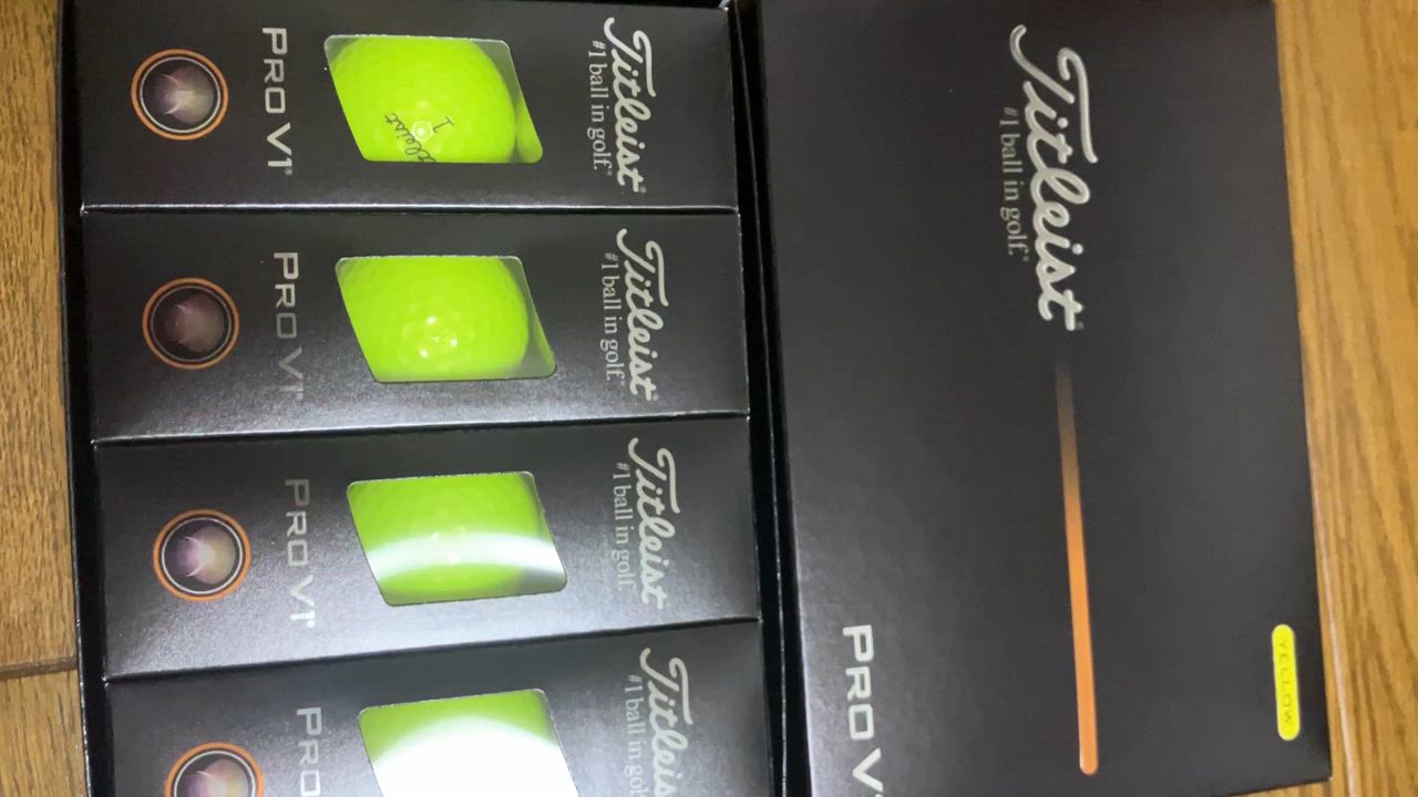 Titleist タイトリスト PRO V1 25 イエロー プロV1 6665928565 1