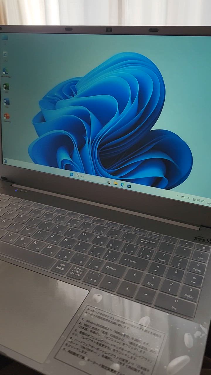 VETESA 新古品 ノートパソコン 15.6インチ 初心者向け 初期設定 VETESA 新古品 ノートパソコン 15.6インチ 初心者向け 初期設定
