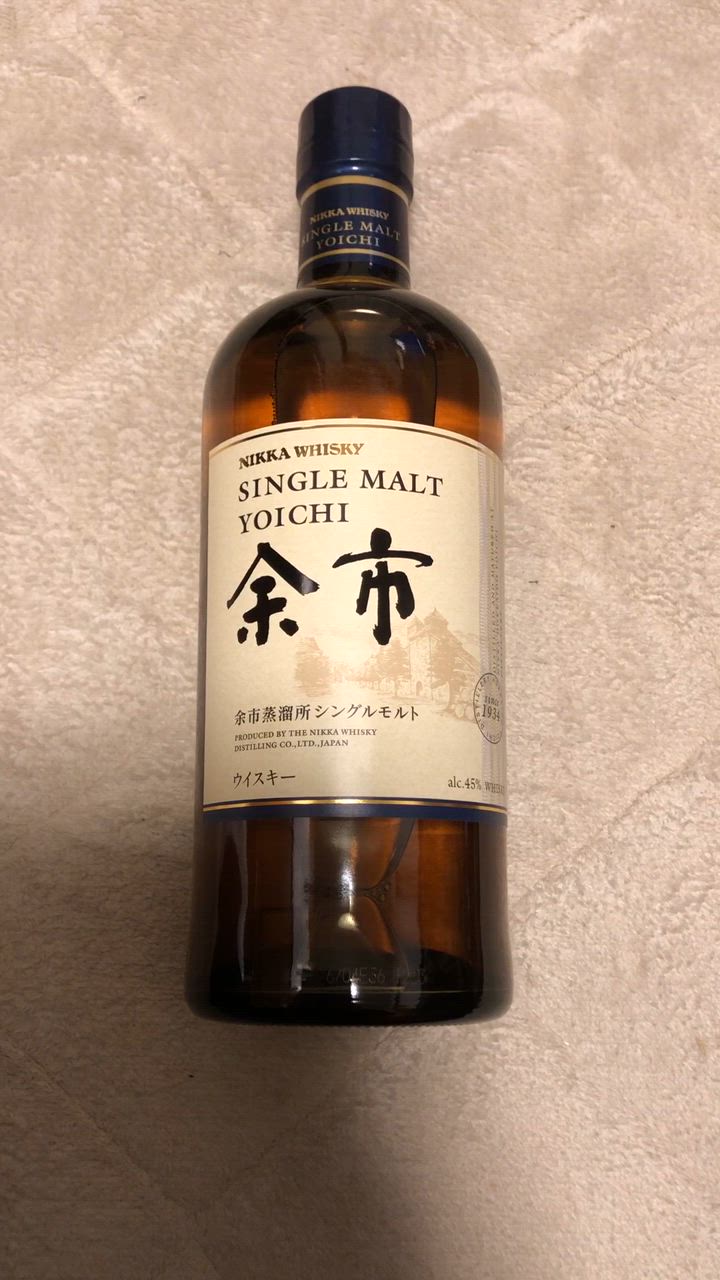 【希少】余市シングルモルトウイスキー1本 4904230042280a.jpg