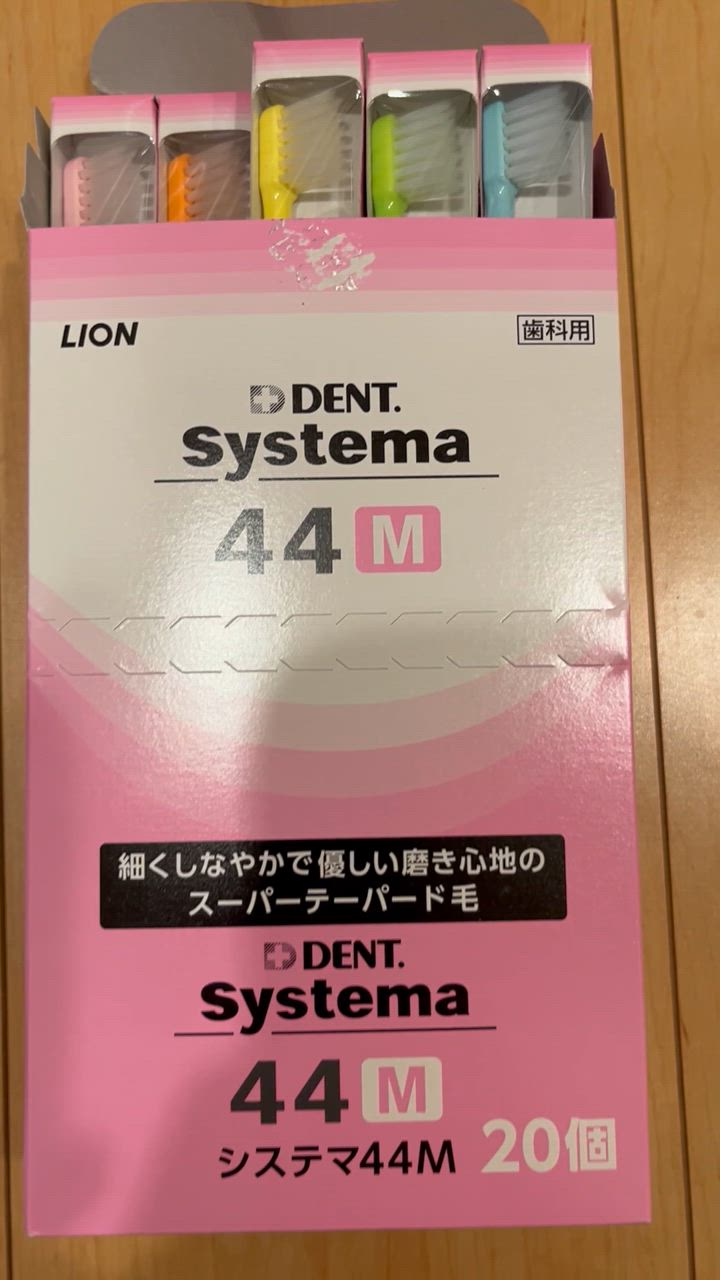 システマ 歯ブラシ DENT.systema ×20本 ライオン 送料無料 最短