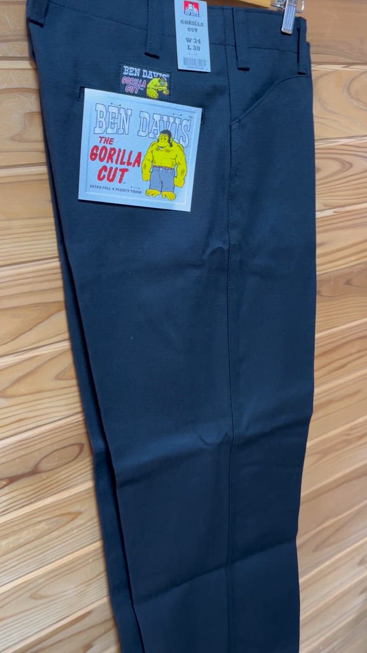 BEN DAVIS GORILLA CUT ベンデイビス ゴリラカット ワークパンツ
