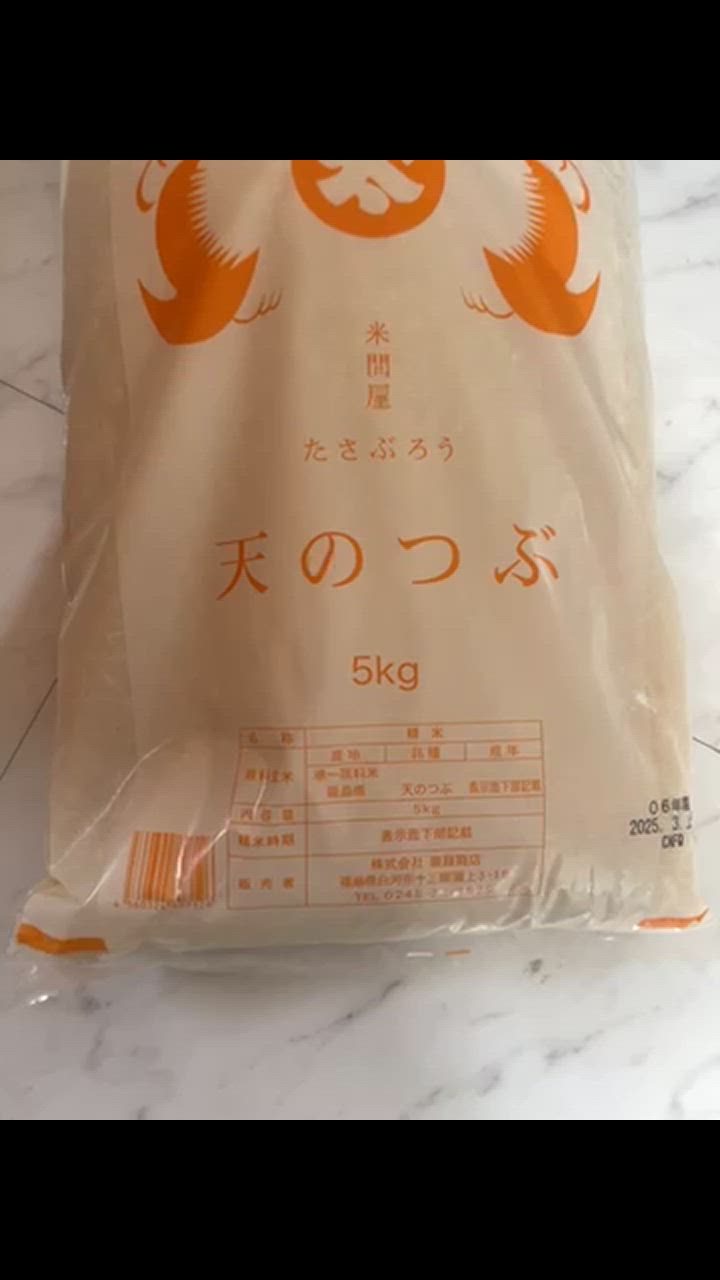米 お米 米10kg 天のつぶ白米 10kg 5kg x2袋 令和6年福島県産
