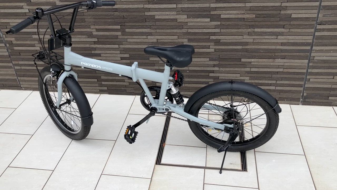 PROVROS セミファットバイク 折りたたみ自転車 20インチ 自転車