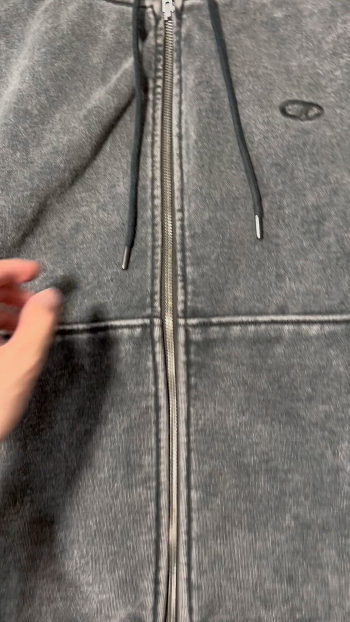 CLEL パーカー 「CLEL」Heavy Weight Logo Embroidered Full-Zip