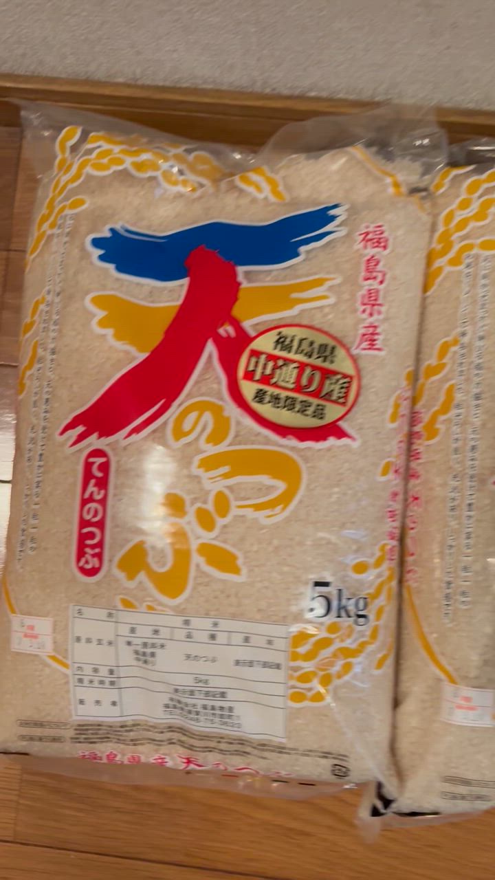 天のつぶ 米 お米 白米20kg 小分け対応 5kg×4袋 令和6年産 福島