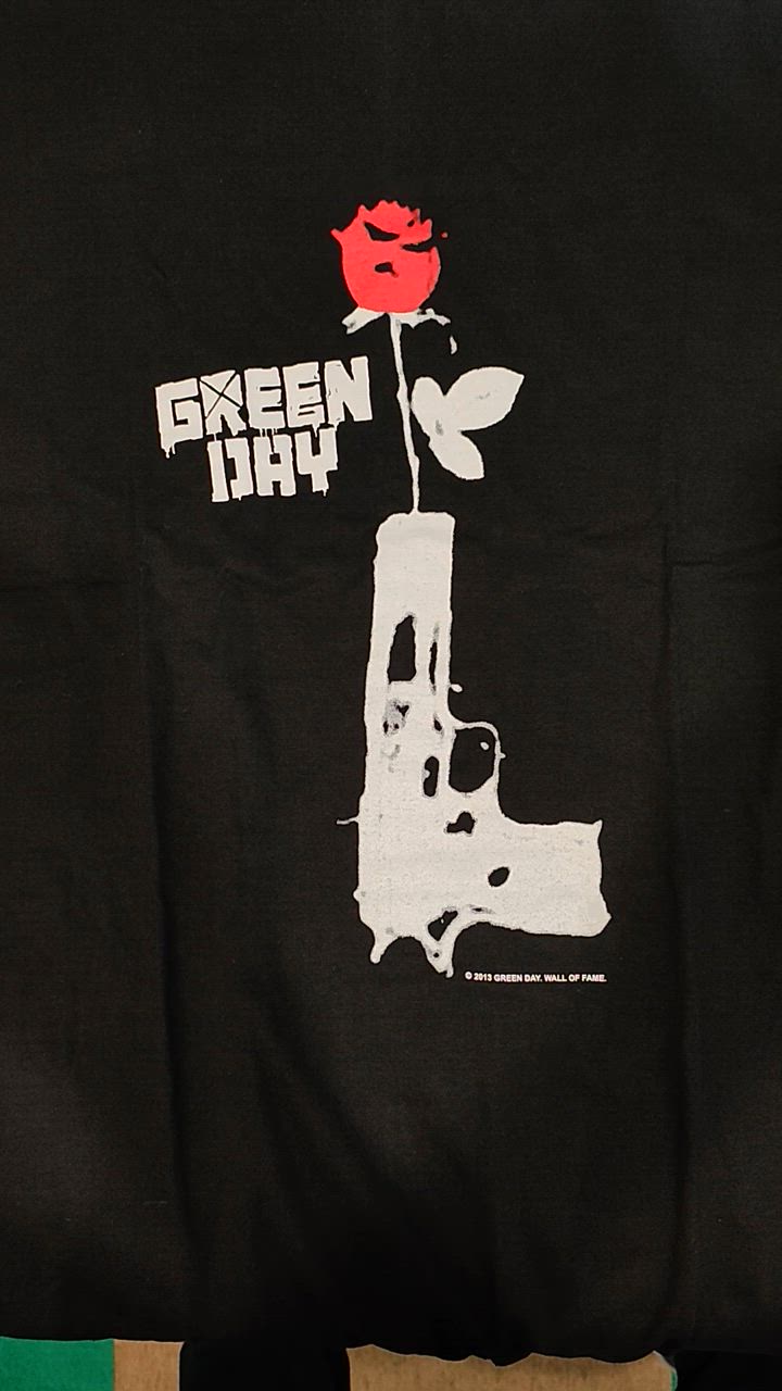GREEN DAY コラボTシャツ(Lサイズ) & トートバッグ セット t1500_gre-zxc962