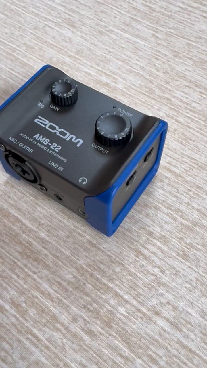 【新品】ZOOM AMS-22 オーディオインターフェース 2イン/2アウト Amazon.co.jp: ZOOM ズーム AMS-22 オーディオインターフェース