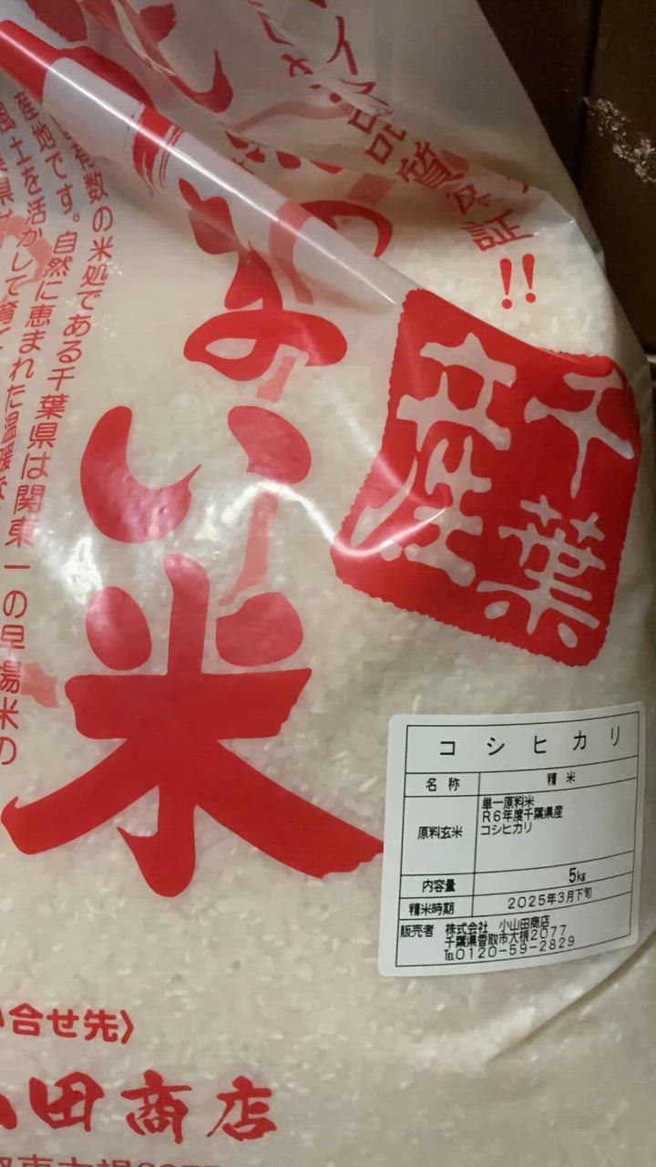 IRIS OHYAMA 令和6年産 米 10kg 送料無料 千葉県産 こしひかり