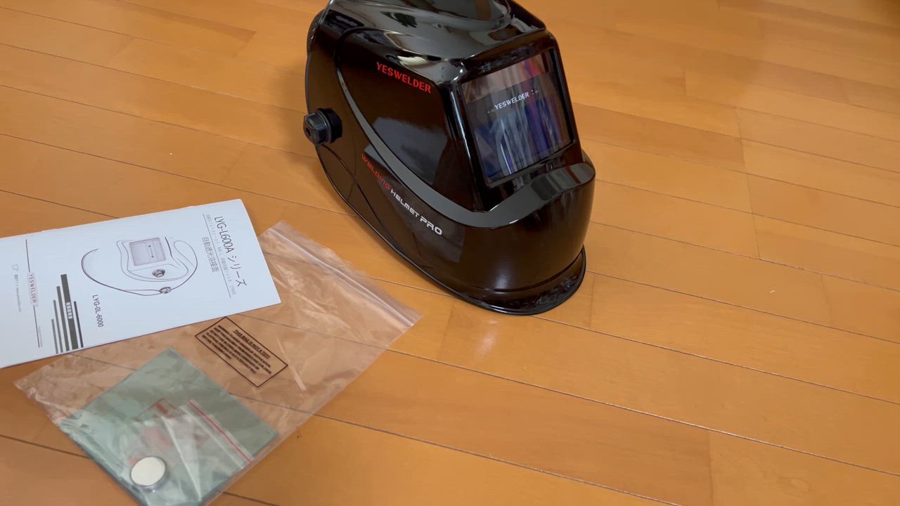 YESWELDER 溶接面 Amazon | YESWELDER 溶接面 自動遮光 側面も見える広視野 4