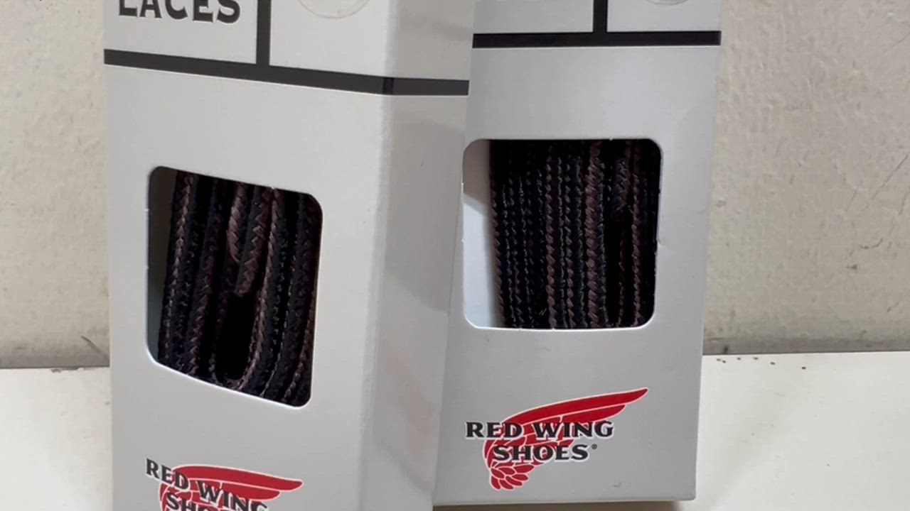 まぁ商品 レッドウィング (RED WING) 48inch TASLAN LACES BLACK/BROWN