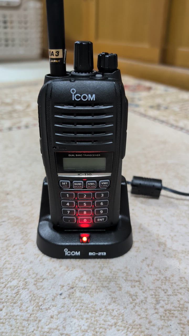 ICOM IC-T10(ICT10) アイコム 144/430MHz デュアルバンド 5W FM