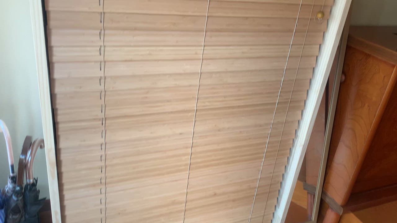 ニチベイ ブラインドカーテン 木製 バンブーブラインド 竹製
