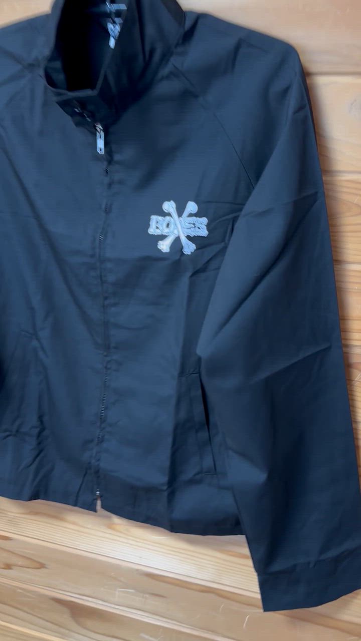 POWELL PERALTA CLOSS BONES OG JACKET BLACK パウエル ペラルタ